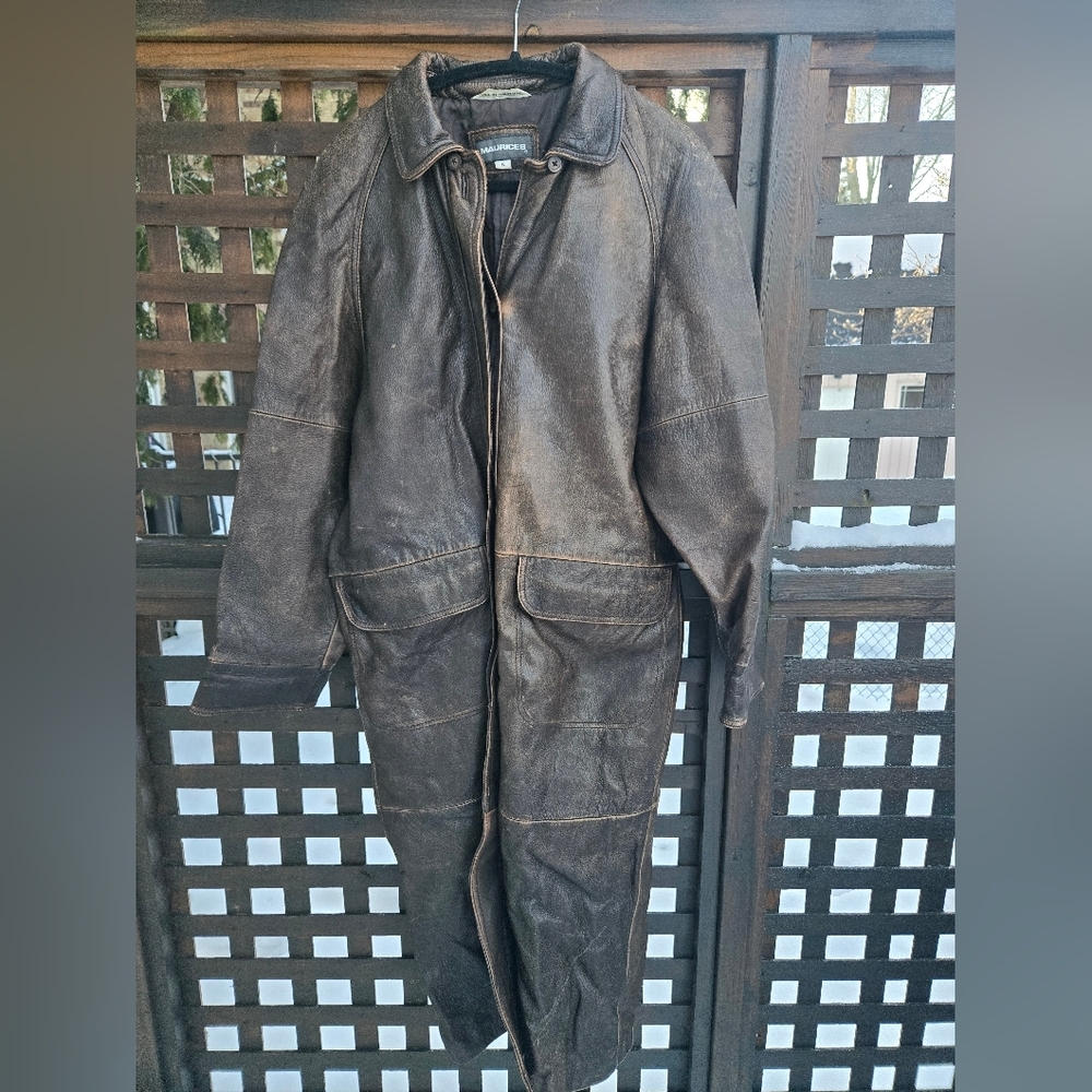 Vintage Leather Ranch Jacket